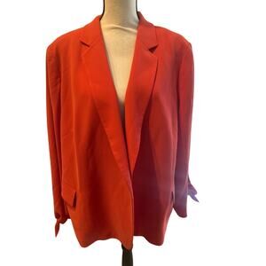 ⭐️ Women’s Lafayette 148 Plus Size Coral Jacket / Blazer Size 20W Spring